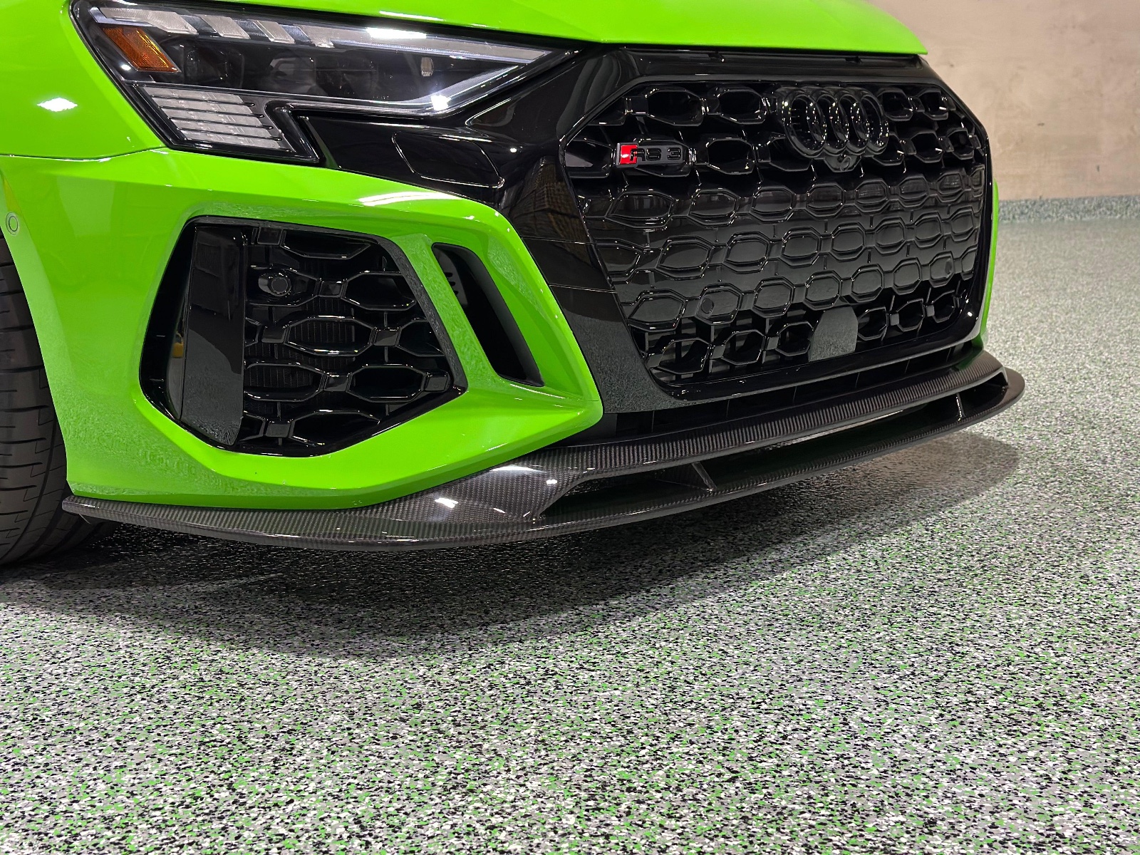 Carbon Fibre Audi RS3 8Y Front Lip
